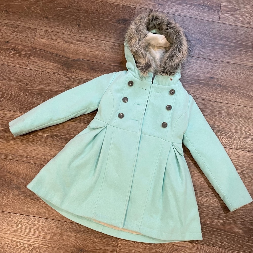 6/6x Girls Pea Coat